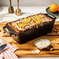 Lodge Seasoned Cast Iron Large Loaf Pan - Cookware