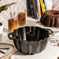 Lodge Seasoned Cast Iron Fluted Cake Pan - Cookware