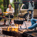 Lodge Camp Tripod, 2 Pack - Camp Cooking Accessory