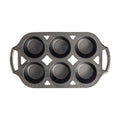 Lodge Seasoned Cast Iron Muffin Pan - Cookware