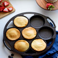Lodge Seasoned Cast Iron Mini Cake Pan - Cookware