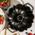 Lodge Seasoned Cast Iron Fluted Cake Pan - Cookware