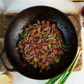 Lodge 14 Inch Seasoned Cast Iron Wok - Cookware