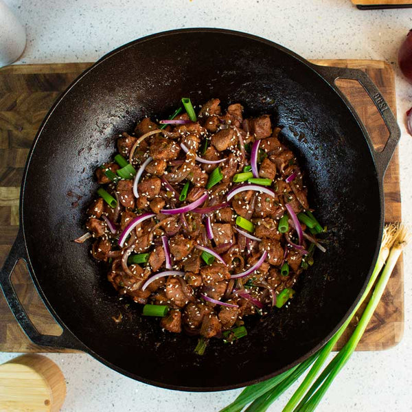 Lodge 14 Inch Seasoned Cast Iron Wok - Cookware