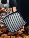 Lodge Blacklock 12 Inch Lightweight Cast Iron Grill Pan - Cookware