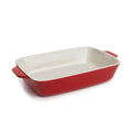 Lodge Medium Stoneware Casserole Dish, 11 x 7.5 Inch - Stoneware Bakeware