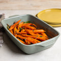 Lodge Medium Stoneware Casserole Dish, 11 x 7.5 Inch - Stoneware Bakeware