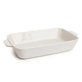 Lodge Large Stoneware Casserole Dish, 13 x 9 Inch - Stoneware Bakeware