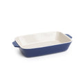 Lodge Small Stoneware Casserole Dish, 9 x 6 Inch - Stoneware Bakeware