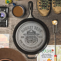 Lodge 10.25 Inch Seasoned Cast Iron Smokey Bear Skillet - Cookware