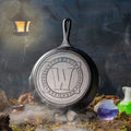 Lodge 10.25 Inch Seasoned Cast Iron World of Warcraft Skillet - Cookware