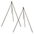 Lodge Camp Tripod, 2 Pack - Camp Cooking Accessory