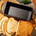 Lodge Seasoned Cast Iron Large Loaf Pan - Cookware