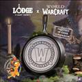Lodge 10.25 Inch Seasoned Cast Iron World of Warcraft Skillet - Cookware