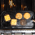 Lodge 20 x 10.5 Inch Pro-Grid Reversible Grill/Griddle - Cookware
