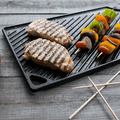 Lodge 16.75 x 9.5 Inch Double Play Reversible Grill/Griddle - Cookware
