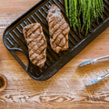 Lodge 20 x 10.5 Inch Pro-Grid Reversible Grill/Griddle - Cookware