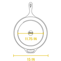 Lodge Classic Cast Iron Skillets - Cookware