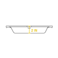 Lodge Cast Iron Dual-Handle Pan - Cookware
