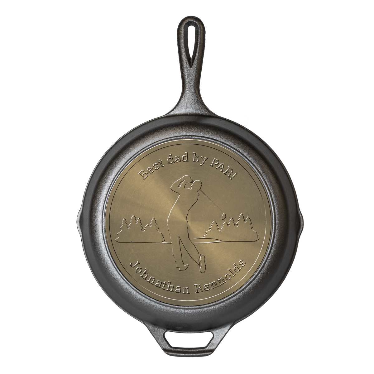 Lodge Custom Engraved Golf Ace Skillet - Cast Iron Cookware