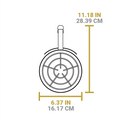 Lodge Charcoal Chimney Starter - Camp Cooking Accessory