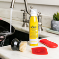 Lodge Seasoned Cast Iron Care Kit - Cast Iron Cleaning Accessory