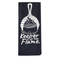 Keeper of the Flame Lodge Dish Towel - Cast Iron Cleaning Accessory