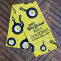 Not Old School Well Seasoned Lodge Dish Towel - Cast Iron Cleaning Accessory