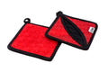 Lodge Silicone and Fabric Potholder - Cookware Handle Accessory