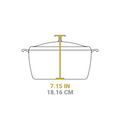 Blacklock 5.5 Quart Lightweight Cast Iron Dutch Oven