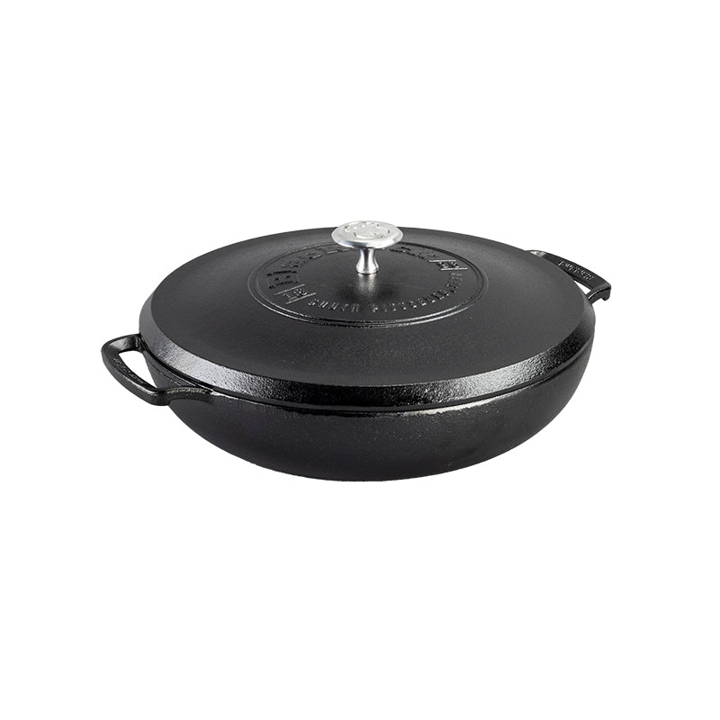 Lodge Blacklock 4 Quart Lightweight Cast Iron Braiser - Cookware