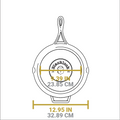 Lodge Blacklock Lightweight Cast Iron Skillet Set - Cookware