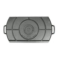 Lodge Blacklock Lightweight Cast Iron Double Burner Griddle - Cookware