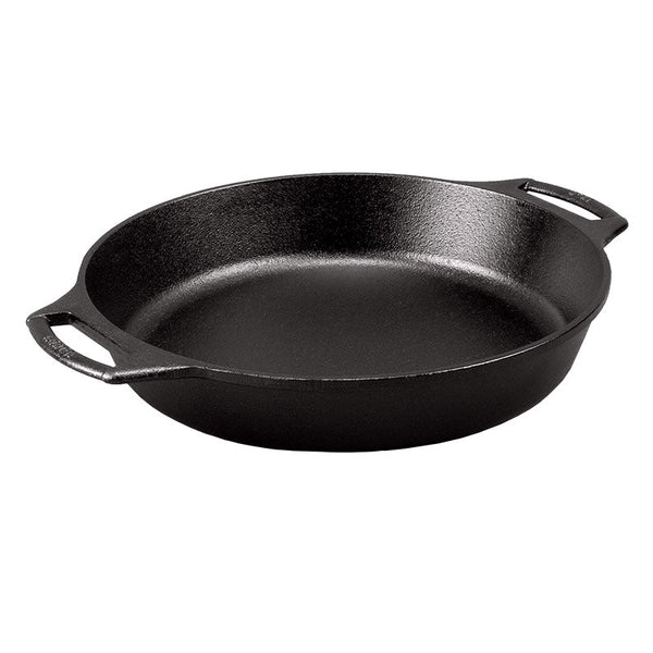 Lodge 10.25 Inch Seasoned Cast Iron Baker's Skillet - Cookware