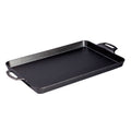 Lodge 15.5 x 10.5 Inch Seasoned Cast Iron Baking Pan - Cookware