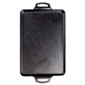 Lodge 15.5 x 10.5 Inch Seasoned Cast Iron Baking Pan - Cookware
