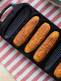 Lodge Seasoned Cast Iron Cornstick Pan - Cookware