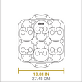 Lodge Skull Mini Cake Pan - Cookware