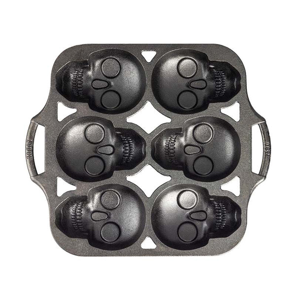 Lodge Skull Mini Cake Pan - Cookware