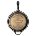 Lodge Custom Engraved Text Skillet - Cast Iron Cookware