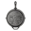 Lodge American Road Trip: 12 Inch Seasoned Cast Iron Skillet, Delaware - Cookware