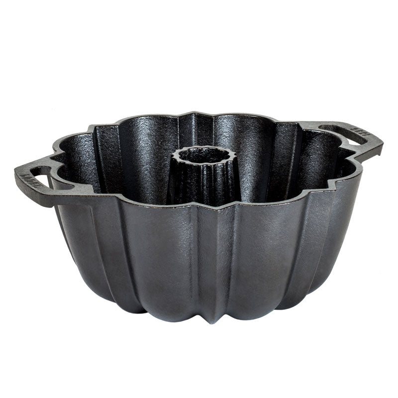 Lodge Seasoned Cast Iron Fluted Cake Pan - Cookware
