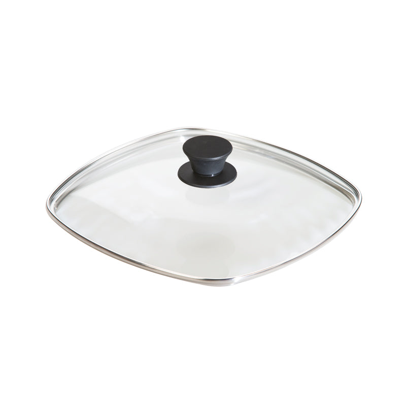 Lodge 10.5 Inch Square Glass Lid - Cookware Lid