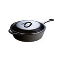 Lodge Cast Iron Covered Deep Skillet - Cookware