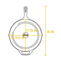 Lodge Classic Cast Iron Skillets - Cookware
