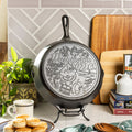 Lodge American Road Trip: 12 Inch Seasoned Cast Iron Skillet, Washington, D.C. - Cookware