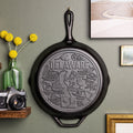 Lodge American Road Trip: 12 Inch Seasoned Cast Iron Skillet, Delaware - Cookware