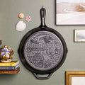 Lodge American Road Trip: 12 Inch Seasoned Cast Iron Skillet, Massachusetts - Cookware
