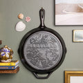 Lodge American Road Trip: 12 Inch Seasoned Cast Iron Skillet, Maryland - Cookware