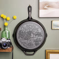 Lodge American Road Trip: 12 Inch Seasoned Cast Iron Skillet, New Hampshire - Cookware